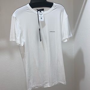 VERSACE white tee NWT